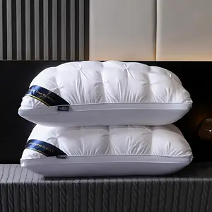 1pc 18.9x 29.13inch Pillow Core,Home Deep Sleep Neck Support Pillow, Anti Collapse High Pillow,Sleeping Pillow