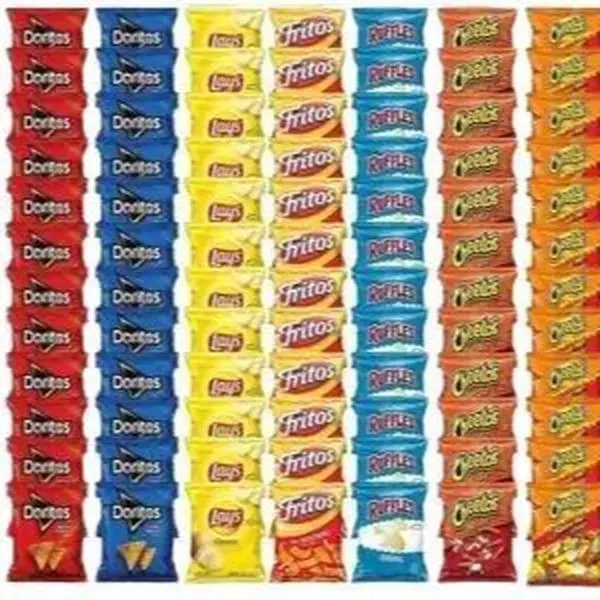 Frito-Lay Flavor Mix Snacks Variety Pack, Mega Size, 132 Count Crunchy Chip