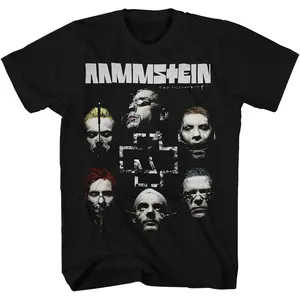 Vintage Rammstein T-Shirt POD Alternative Metal Band Merch