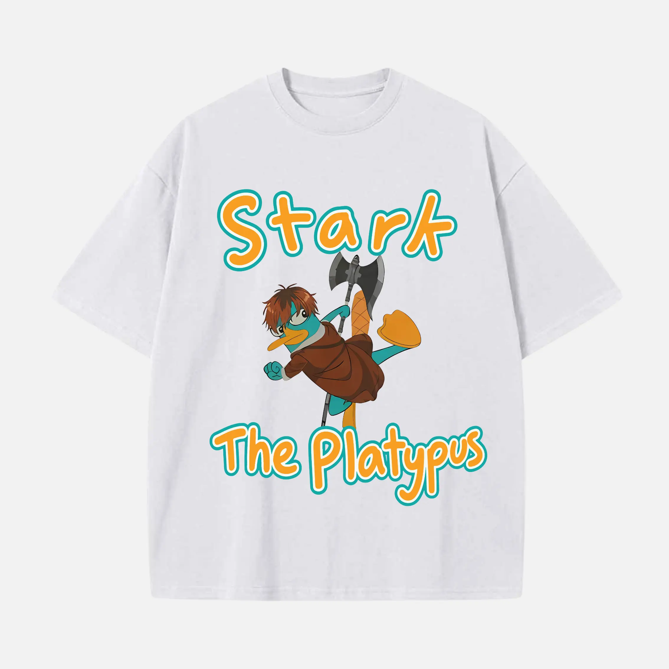 Stak The Platypus Graphic Tee, Fri3ren:Beyond Journey End Shirt, Stark x Pery Fan Merch, Unisex Sweatshirt Hoodie