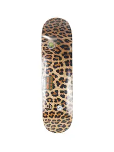 Mini-Logo Maple Leopard Fur Black Multi Size 8.25" Vintage NOS Deck