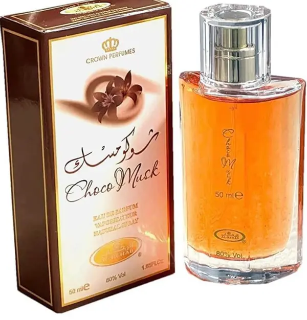 CHOCO MUSK Perfume (unisex) By al rehab 1.7oz(50ml), Fragrance, Womens Gifts CHOCO MUSK Perfume (unisex) By al rehab 1.7oz(50ml), Fragrance, Womens Gifts