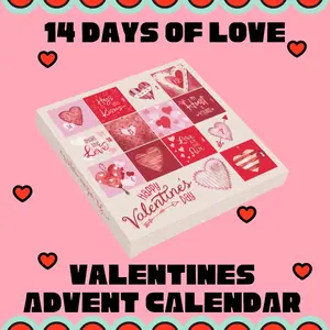 Valentine’s Croc charm calendar