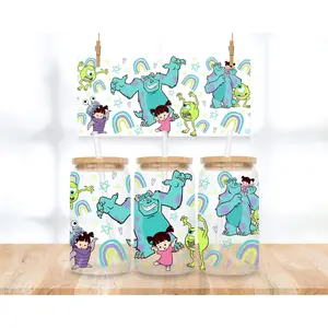 Monsters - 16 oz. UV DTF Cup Wrap