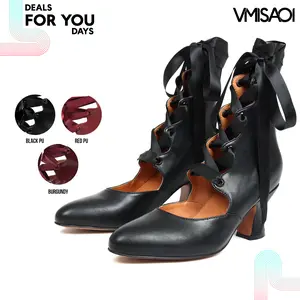 Fashion Boots For Women Ankle Boot Pointed Toe Block Heel Lace Up Back Zipper Gladiator Boot Fashion Retro Chic Party Date Festival Dress Concert Cosplay Trendy Ghillie Pumps Breathable Modern Boots Deals For You Days