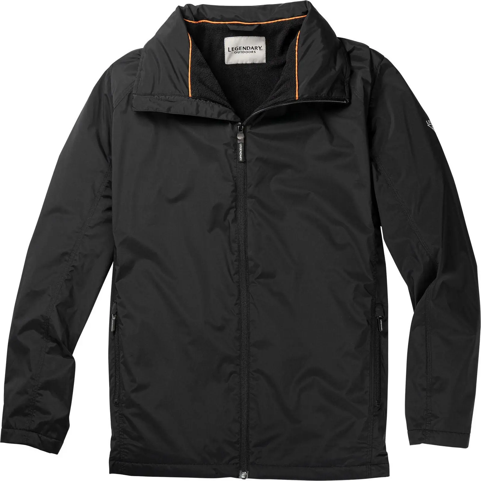 Men's Water Resistant Hooded Rain Jacket