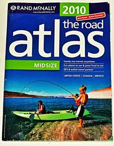 USED-Rand McNally 2010 The Road Atlas Midsize (Rand Mcnally Road Atlas Mid Size) by Rand McNally (Paperback)
