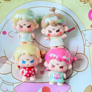 AMLLS Yaoyao Eleven Series Blind Box Toys Kawaii Anime action figures peripheral Unique desktop decoration model Surprise Gift