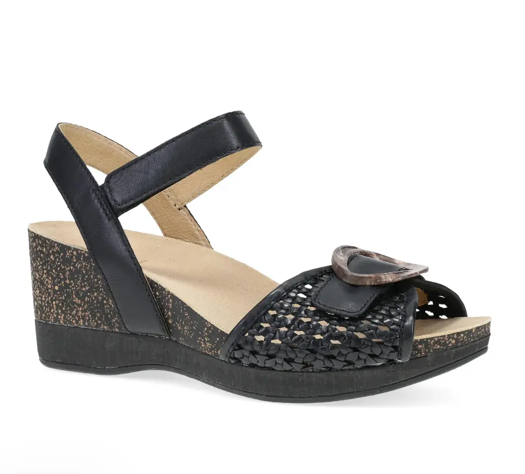 Dansko Stella Adjustable Wedge Sandal 100030