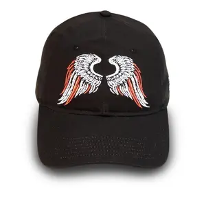 Freedom Angel Dad Hat - Black