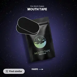 Ultra Breathable Sports Mouth Tape - One Month Supply for Athletes Enhancing Performance with Breathability Focus