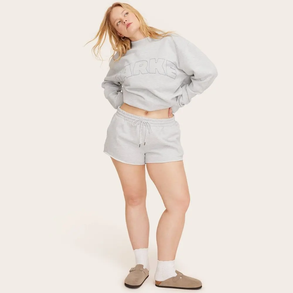 Parke Women's Mid-Rise Pull-On Sweatshorts