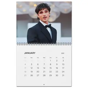 “Jacob Elordi 2026 Wall Calendar, Aesthetic Elegant Portrait Calendar on Glossy Paper for Home & Office Decor, Unisex Fit for Fans, Unique Holiday Gift for Her and Jacob Elordi Lovers, Yearly Planner Fan Merch”