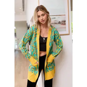 Alexa Tri-Tone Cardigan