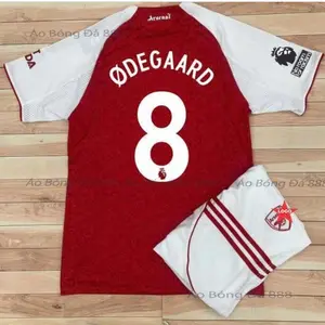 Red White Soccer Jersey Set – Breathable Football Uniform for Adults & Youth, Premium Dragon Scale Polyester Sportswear