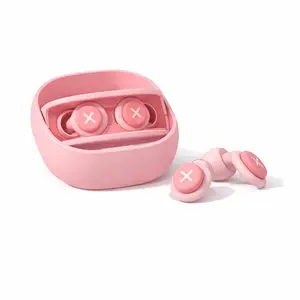 2 Ear Plugs – Ultra-Comfy Reusable  Noise-Reducing Earplugs for Sleep, Deep Focus, Travel, Noise Sensitivity, Flexible Hearing Protection, Customizable Fit