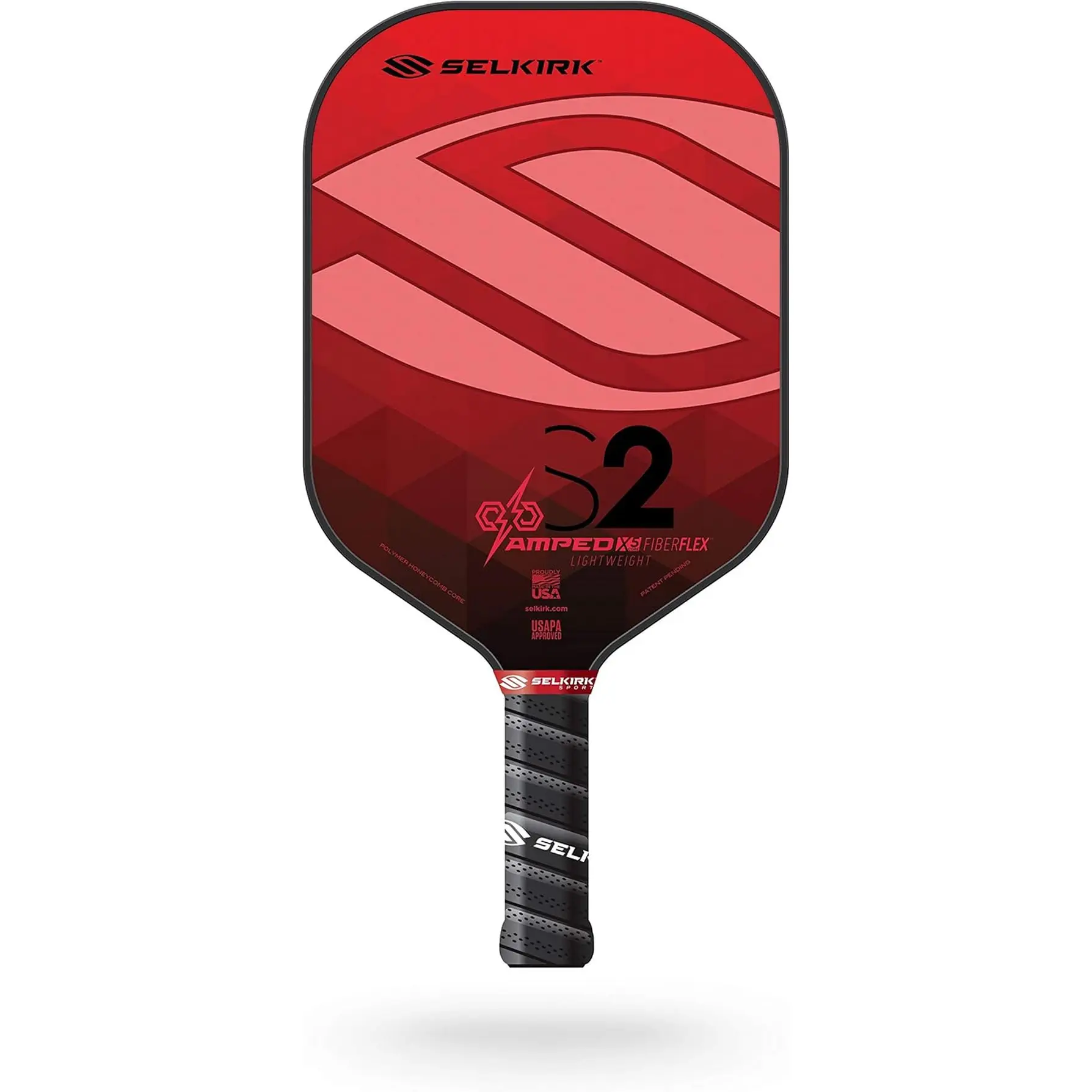 Selkirk Sport Amped Pickleball Paddle | Assembled in the USA | Amped Control or Amped Pro Fiberglass Pickleball Paddle | Unrivaled Precision & Control