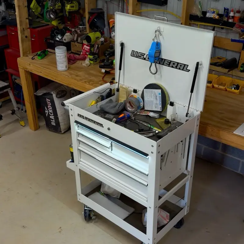 GARAGE GEAR CO: Tool box light for 30in carts