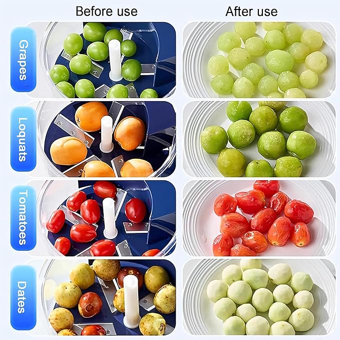 ULRICA Electric Peeler, Automatic Portable Peeler Machine for Garlic Grapes Cherry Tomatoes Chestnuts, Rechargeable 1300mah Battery Powered Peeler, Type-C Charging Kitchen Gadgets Gift ULRICA Electric Peeler, Automatic Portable Peeler Machine for Garlic Grapes Cherry Tomatoes Chestnuts, Rechargeable 1300mah Battery Powered Peeler, Type-C Charging Kitchen Gadgets Gift
