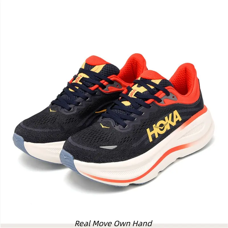 Women Men Breathable Mesh Cushion Running Sneakers Soft Thick Platform Sole Non Slip Athletic Trainers for Gym Walking Daily Outdoor