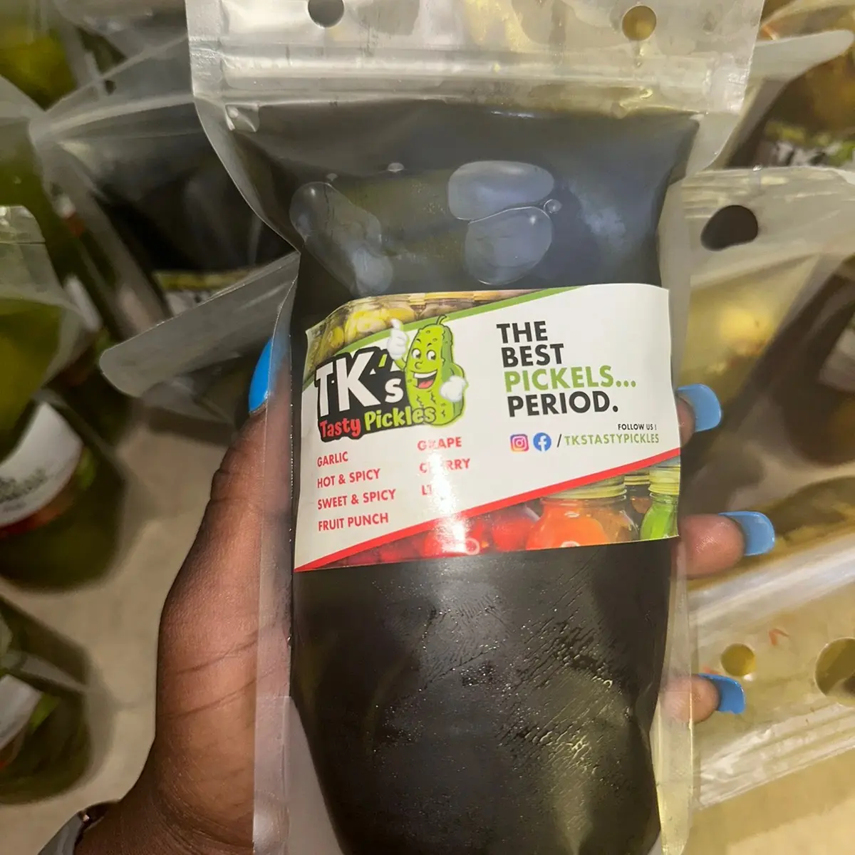 Grape Pickle Pouch