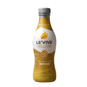 Le’Vive Yellow Juice Drink | Yellow Fruit Blend Beverage, All Natural Drink, Daily Use Wellness Drink, Natural Plant-Based Liquid, 750ml Bottle, Body Refresh Drink