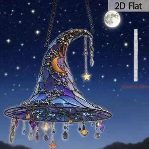 Acrylic Easter Gift Hanging Decoration, Indoor Outdoor Atmosphere Decor Window Ornament, Perfect for Home & Office Use