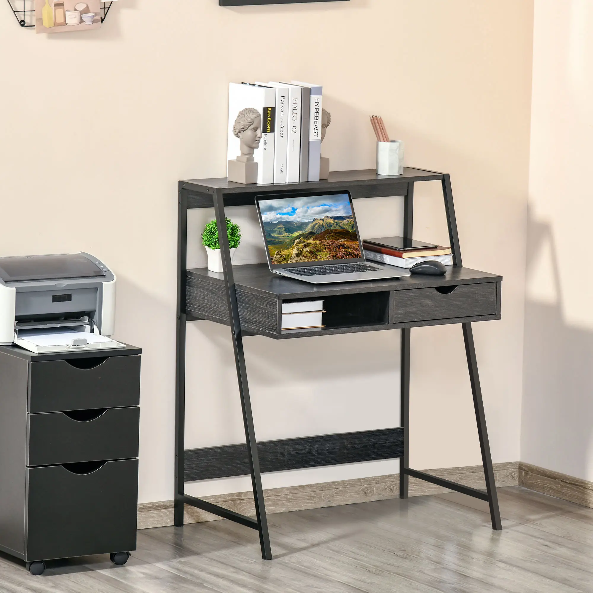 (High end and high-quality Computer desk)Office Desk,The Modern Concise Style, Gaming Office Writing Work Desk for Home Office, Study, Bedroom, Work from Home