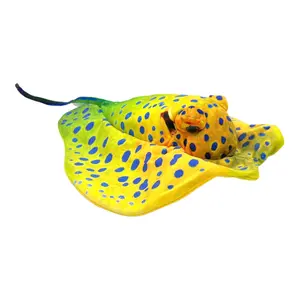 Stingray Plush - Bluespotted Ribbontail Stingray Plushie