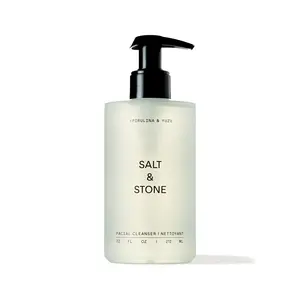 Salt & Stone Spirulina & Yuzu Facial Cleanser - Gentle Cleansing Suitable for Sensitive Skin, 12 fl oz