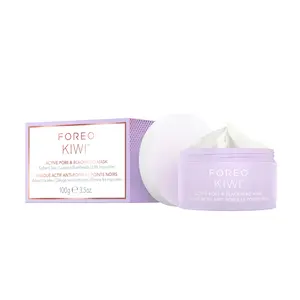 FOREO KIWI Active Pore Mask with Clay & Jojoba Oil, 100g – Skin-Refining Vegan Face Mask for All Skin Types – Purifying & Moisturizing Formula