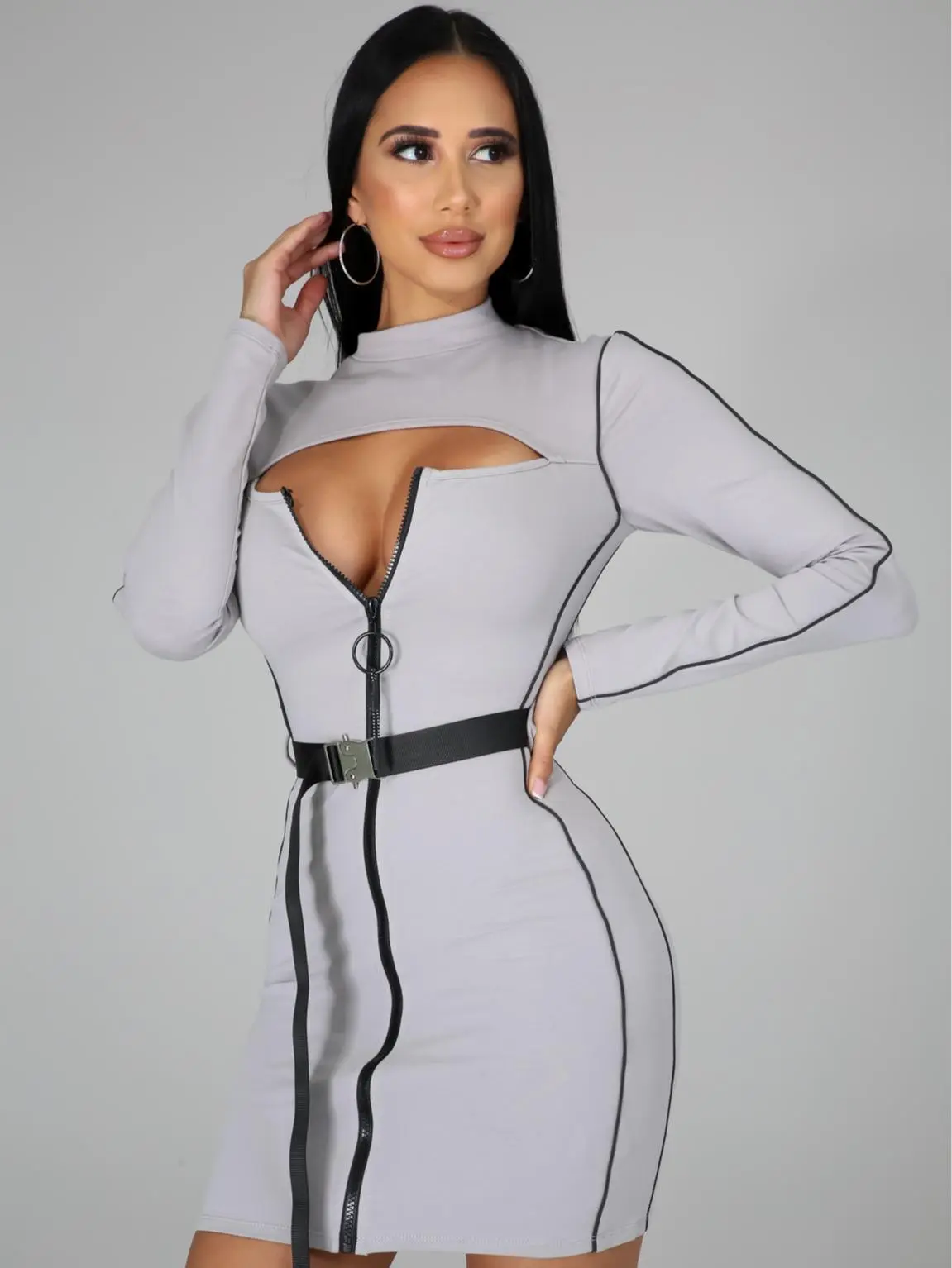Fine Girl Dress - Elegant Silhouette Versatile Wear Comfortable Fit for Casual Gatherings & Formal Events