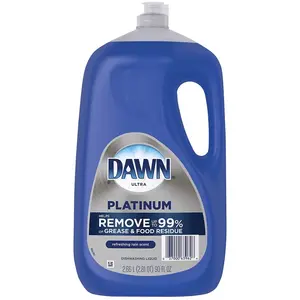 Dawn Platinum Refreshing Rain Scent Liquid Dish Soap, 90 oz