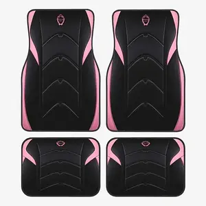 4pcs Car Mats, Suitable for All Vehicles, Durable and Beautiful, Universal in All Seasons, Fashionable Auto Accessories, Enhanced Interior Style, Car Mats.