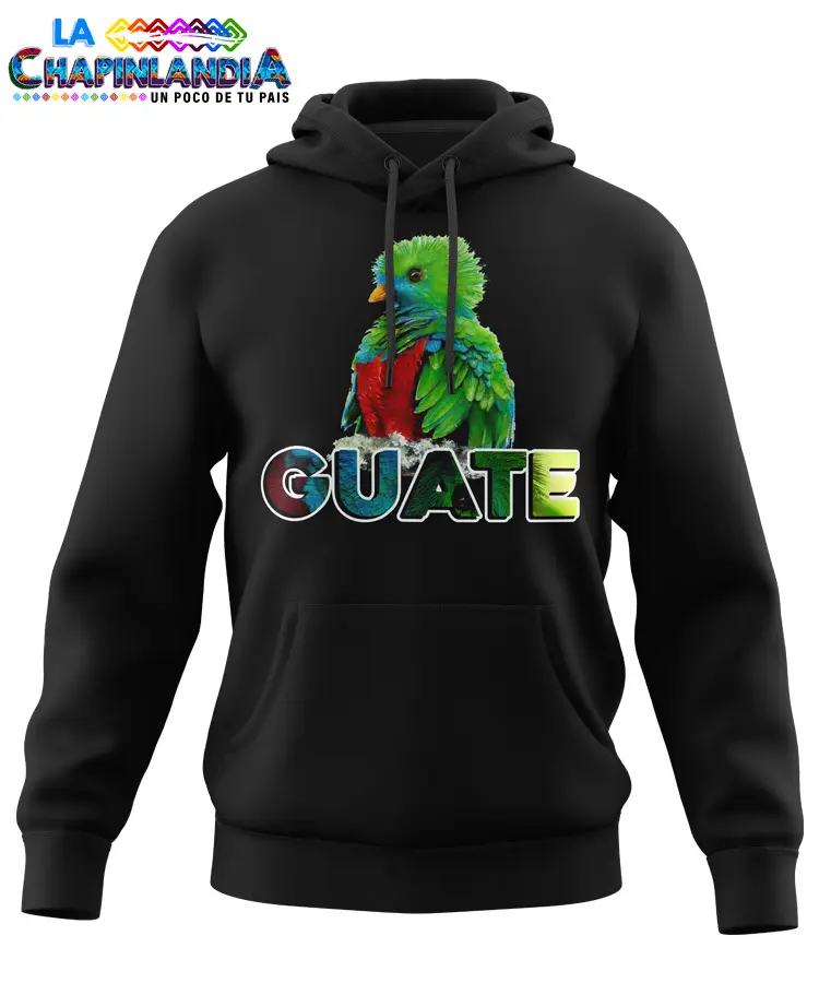 Guate Quetzal Bird Hoodie Design