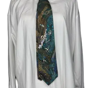 Blue Marble Aquatic Tie