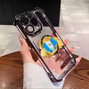 Guatemala luxury Golden Background Design Suitable For Aesthetic Electroplated TPU Casing For iphone 17 16 15 14 13 12 11 X XS PRO PLUS MAX AIR L1689 Four Corners Anti-Fall Transparent Casual Soft Silicone Phone Cases Perfect Gift For Birthday