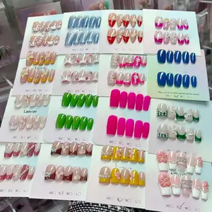 Simple nail art, fully showcasing a high-end texture