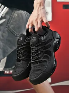 Men's Sporty Air Cushion Sneakers, Casual Comfortable Breathable Athletic Running Shoes, Fashionable Sneakers for Daily Wear, Trendy Running Shoes