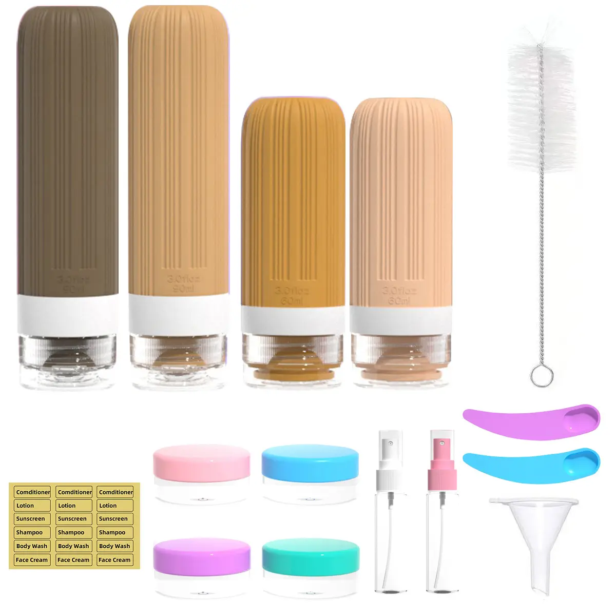 04 set; environmentally friendly silicone