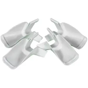 CAMCO RV Gutter Extenders - 4-Pack Rainwater Solution for RV Gutters, Prevents Exterior Stains on Homes