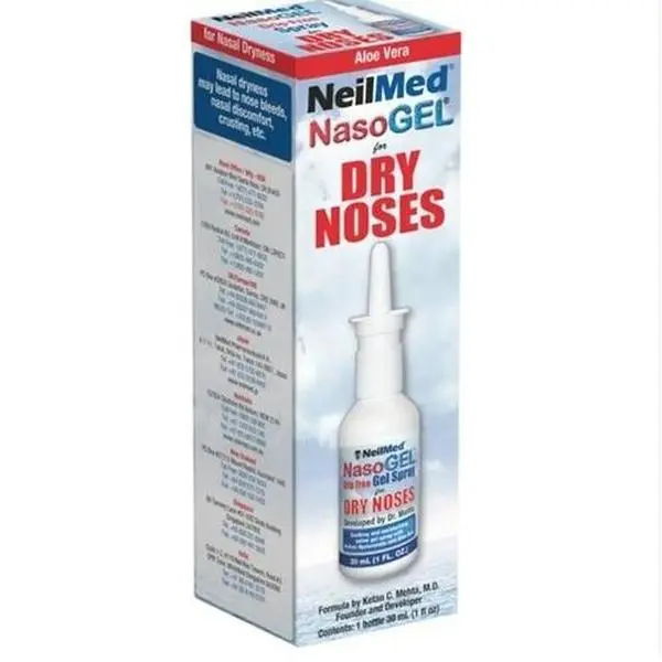 NeilMed NasoGEL For Dry Noses, Drip Free Gel Spray 1 fl oz 705928045309 |