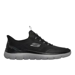 Skechers Mens Summits Rate Slip-Ins Sneakers Shoes Casual - Black