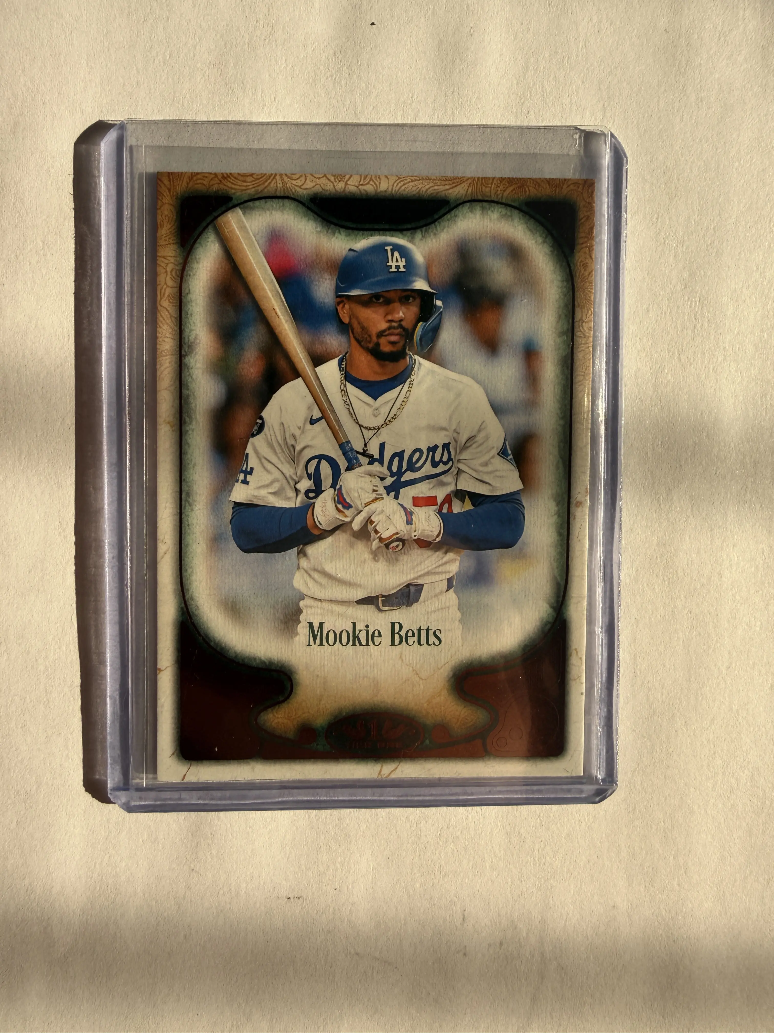 2026 Topps Tier One Mookie Betts Bronze Foil #52 Dodgers