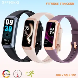 EFFEOKKI 1.1 Inch Multifunctional Smart Watch, Wearable Smartwatch, 1 Count Fashionable Digital Watch with Multi-sports Modes, Waterproof Sports Watch for Women & Men, Fitness Tracker Watch