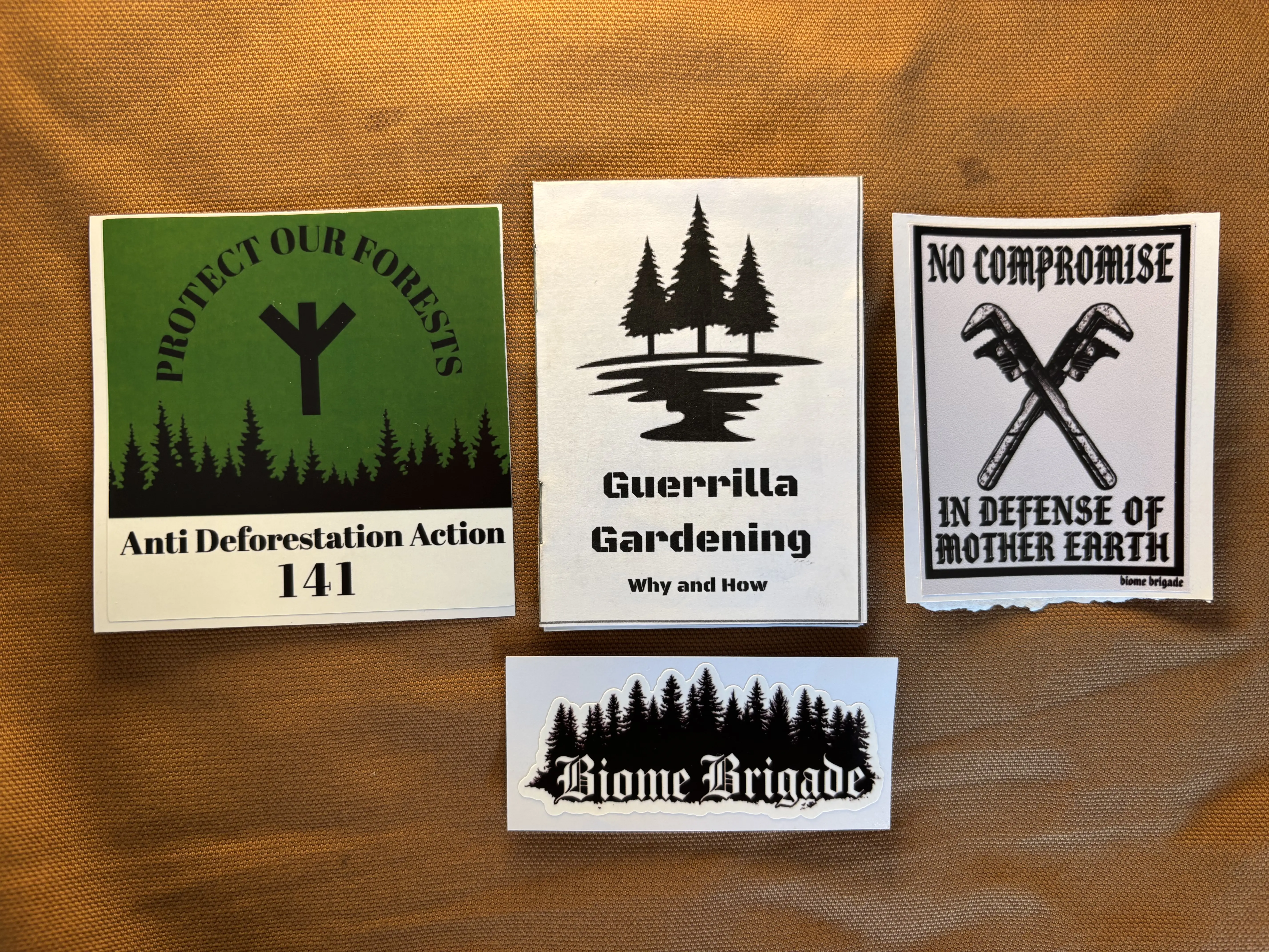 Zine and sticker pack