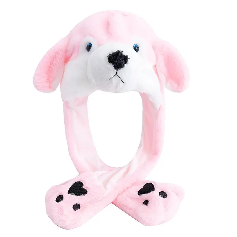 New Style Unisex Funny Ear Hat Animal Elephant Couple Cute Ear Moving Up Cap Men Women Rabbits Ears Plush Winter Lovely Hat New Style Unisex Funny Ear Hat Animal Elephant Couple Cute Ear Moving Up Cap Men Women Rabbits Ears Plush Winter Lovely Hat 