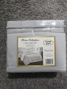 Luxury King Size Bed Sheet Set – 6 Piece