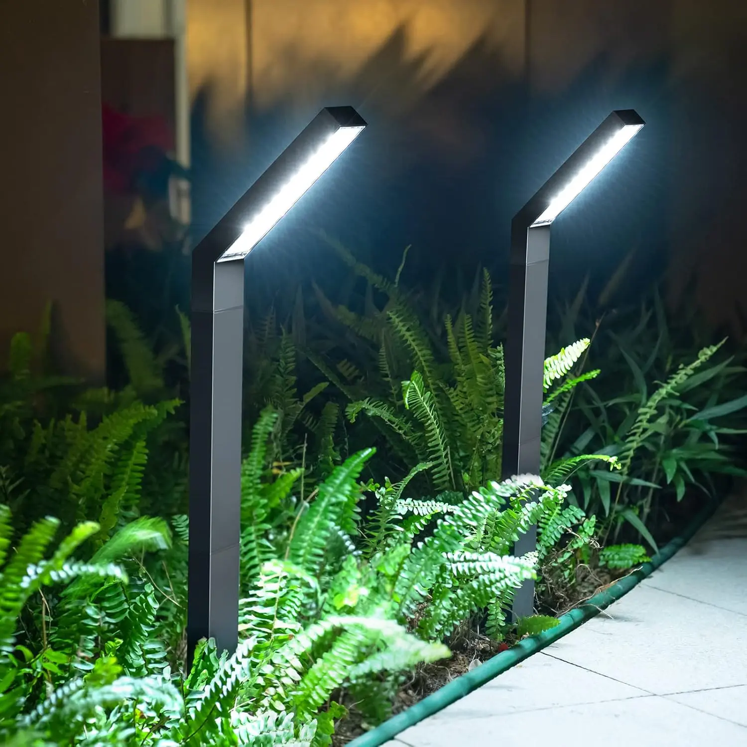 Solar Pathway Lights Outdoor, 1/3/4 Pack Solar Lights Outdoor Waterproof, Bright Solar Garden Lights Solar Lights for Outside Landscape Lighting Yard Patio Backyard Driveway Walkway Path Lawn Outdoorfun