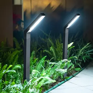 Solar Pathway Lights Outdoor, 1/3/4 Pack Solar Lights Outdoor Waterproof, Bright Solar Garden Lights Solar Lights for Outside Landscape Lighting Yard Patio Backyard Driveway Walkway Path Lawn Outdoorfun